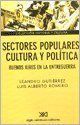 SECTORES POPULARES, CULTURA Y POLÍTICA