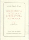 BIBLIOGRAFÍA DE LA LITERATURA HISPÁNICA. TOMO IV. SIGLOS XVI Y XVII (A-AJOFRIN).