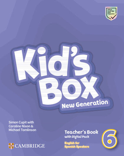 KID'S BOX NEW GENERATION LEVEL 6 TEACHER'S BOOK WITH DIGITAL PACK ENGLISH FOR SP