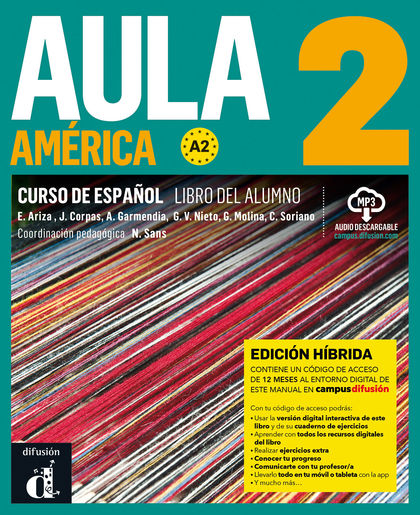 AULA AMÉRICA 2 ED.HIBRIDA L. DEL ALUMNO