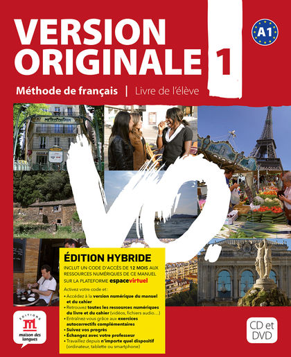 VERSION ORIGINALE 1 ÉD. HYBRIDE L. ÉLÈVE +CD+DVD