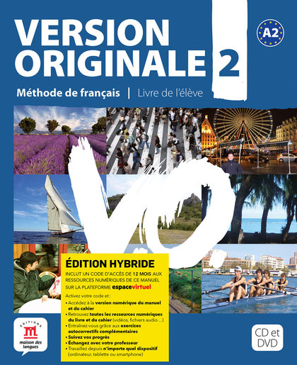 VDERSION ORIGINALE 2 ÉD. HYBRIDE L. ÉLÈVE +CD+DVD