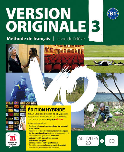 VERSION ORIGINALE 2 ÉD. HYBRIDE  L. ÉLÈVE+CD