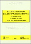 RÉGIMEN JURÍDICO DEL EXTRANJERO EN ESPAÑA