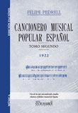 CANCIONERO MUSICAL POPULAR ESPAÑOL. TOMO II