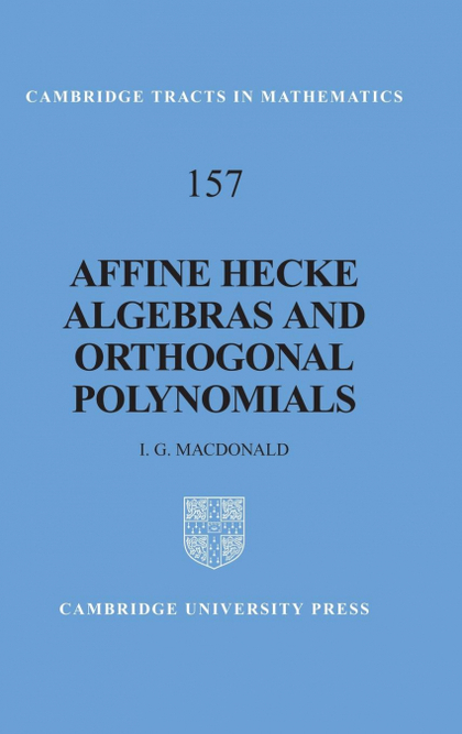 AFFINE HECKE ALGEBRAS AND ORTHOGONAL POLYNOMIALS