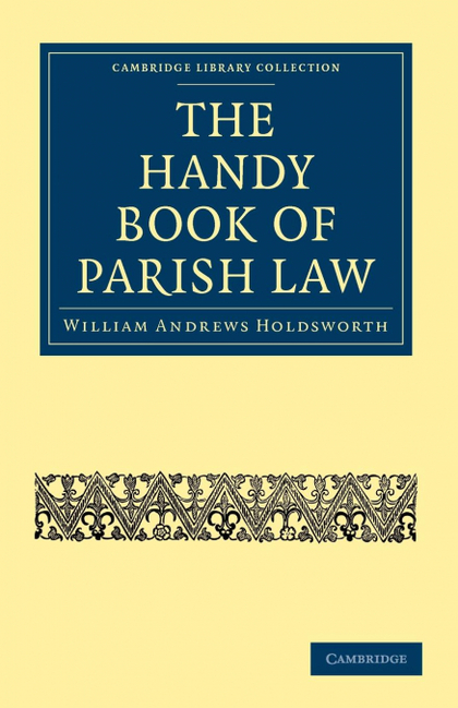 THE HANDY BOOK OF PARISH LAW