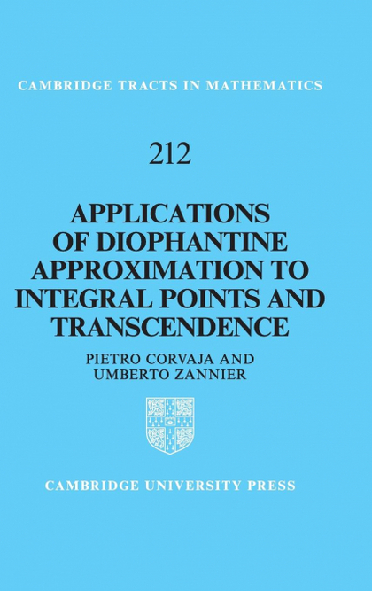 APPLICATIONS OF DIOPHANTINE APPROXIMATION TO INTEGRAL POINTS AND TRANSCENDENCE