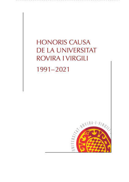 HONORIS CAUSA DE LA UNIVERSITAT ROVIRA I VIRGILI
