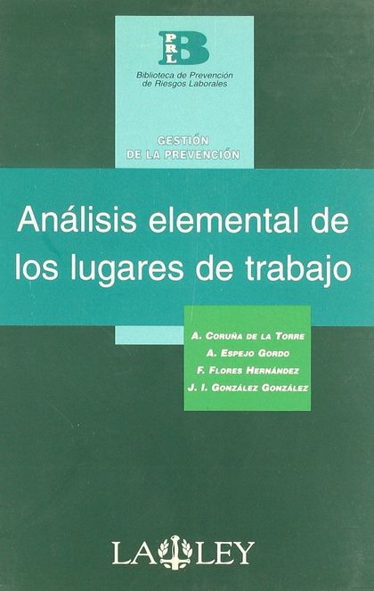 ANÁLISIS ELEMENTAL DE LOS LUGARES DE TRABAJO