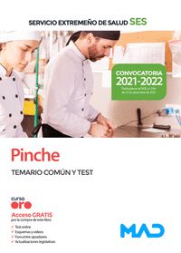 PINCHE DEL SERVICIO EXTREMEÑO DE SALUD (SES). TEMARIO COMÚN Y TEST.
