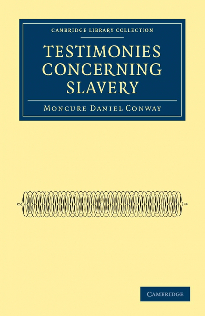 TESTIMONIES CONCERNING SLAVERY