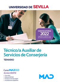 TÉCNICO/A AUXILIAR DE SERVICIOS DE CONSERJERÍA DE LA UNIVERSIDAD DE SEVILLA. TEM
