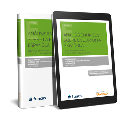 ANÁLISIS EMPÍRICOS SOBRE LA ECONOMÍA ESPAÑOLA (PAPEL + E-BOOK)