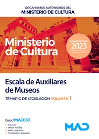 ESCALA DE AUXILIARES DE MUSEOS DE ORGANISMOS AUTÓNOMOS DEL MINISTERIO DE CULTURA