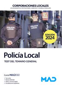 TEST TEMARIO GENERAL POLICIA LOCAL