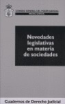 NOVEDADES LEGISLATIVAS EN MATERIA DE SOCIEDADES