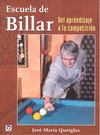ESCUELA DE BILLAR. DEL APRENDIZAJE A LA COMPETICIÓN