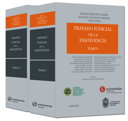 TRATADO JUDICIAL DE LA INSOLVENCIA ( 2 TOMOS ) (PAPEL + E-BOOK)