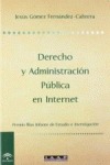 DERECHO Y ADMINISTRACIÓN PÚBLICA EN INTERNET