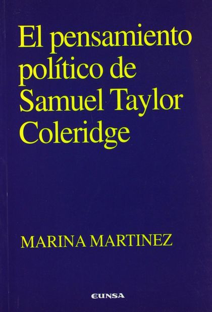 EL PENSAMIENTO POLÍTICO DE SAMUEL TAYLOR COLERIDGE