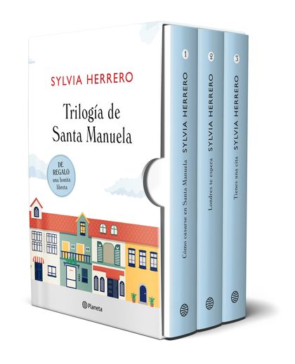ESTUCHE SANTA MANUELA (CÓMO CASARSE EN SANTA MANUELA + LONDRES TE ESPERA + TIENE.