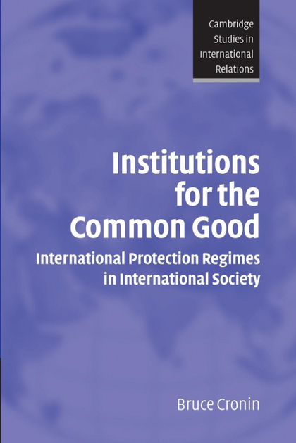 INSTITUTIONS FOR THE COMMON GOOD