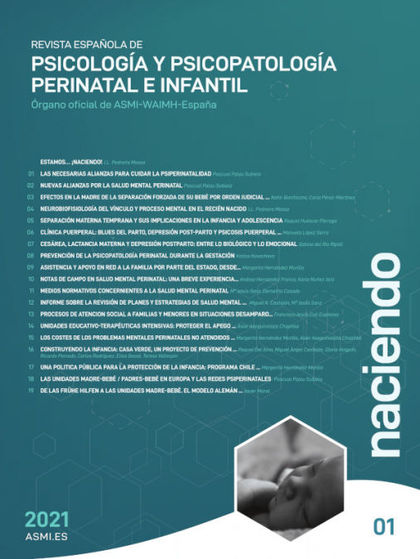 NACIENDO REVISTA ESPAÑOLA DE PSICOLOGÍA Y PSICOPATOLOGIA PERINATAL E INFANTIL