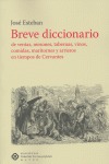 BREVE DICCIONARIO DE VENTAS, MESONES, TARBENAS, VINOS
