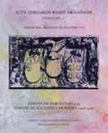 CORTES DEL REINADO DE ALFONSO V/2: CORTES DE ZARAGOZA 1439. CORTES DE ALCAÑIZ-ZA