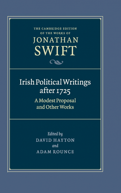IRISH POLITICAL WRITINGS AFTER 1725