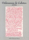 ORDENANZAS DE GALISTEO (1531)