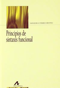 PRINCIPIOS DE SINTAXIS FUNCIONAL
