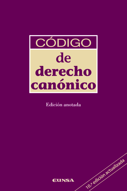 CODIGO DE DERECHO CANONICO 10ªEDICION