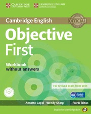 OBJECTIVE FIRST FOR SPANISH SPEAKERS WORKBOOK WITHOUT ANSWERS WITH AUDIO CD