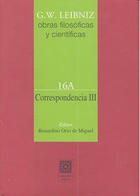 CORRESPONDENCIA  III  ( VOLUMEN 16A ).