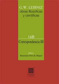 CORRESPONDENCIA  III.  VOLUMEN 16B.