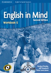 ENGLISH IN MIND FOR SPANISH SPEAKERS LEVEL 5 WORKBOOK WITH AUDIO CD