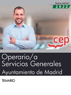 OPERARIO/A SERVICIO GENERAL AYUNTAMIENTO MADRID TEMARIO