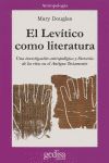 EL LEVÍTICO COMO LITERATURA = [LEVITICUS AS LITERATURE]