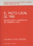 EL PACTO LOCAL DE 1999