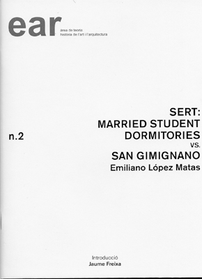 SERT: MARRIED STUDENTS DORMITORIES VS. SAN GIMIGNANO