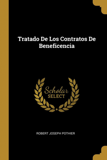 TRATADO DE LOS CONTRATOS DE BENEFICENCIA