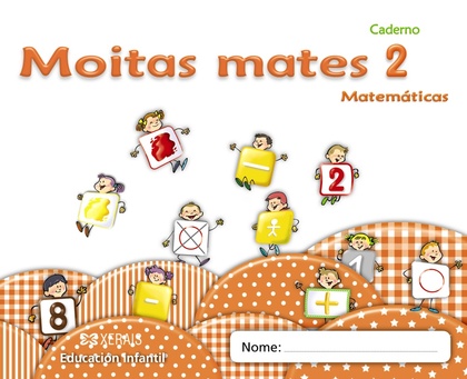 PAPELIÑOS, MOITAS MATES, MATEMÁTICAS, EDUCACIÓN INFANTIL, 3 ANOS (GALICIA). CADERNO 2