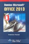 DOMINE MICROSOFT OFFICE 2013