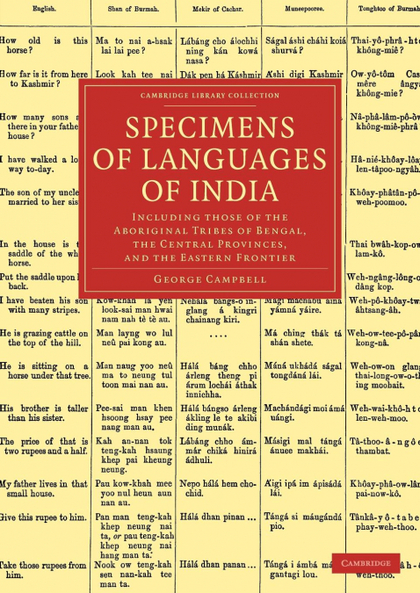 SPECIMENS OF LANGUAGES OF INDIA