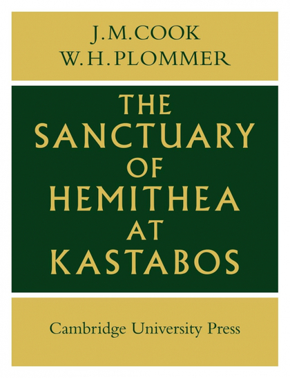 SANCTUARY OF HEMITHEA AT KASTABOS