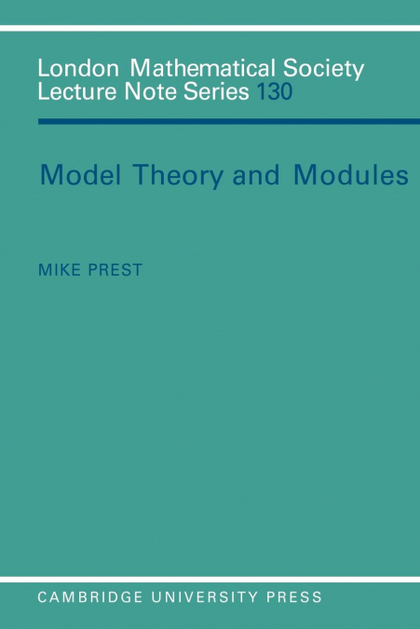 MODEL THEORY AND MODULES
