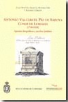 ANTONIO VALCÁRCEL PÍO DE SABOYA, CONDE DE LUMIARES (1748-1808). APUNTES BIOGRÁFI