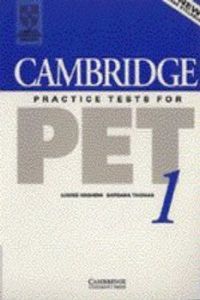 CAMBRIDGE PRACTICE TEST PET-1